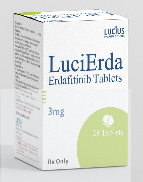 卢修斯lucius厄达替尼3mg(lucierda)Erdafitinib价格是多少？