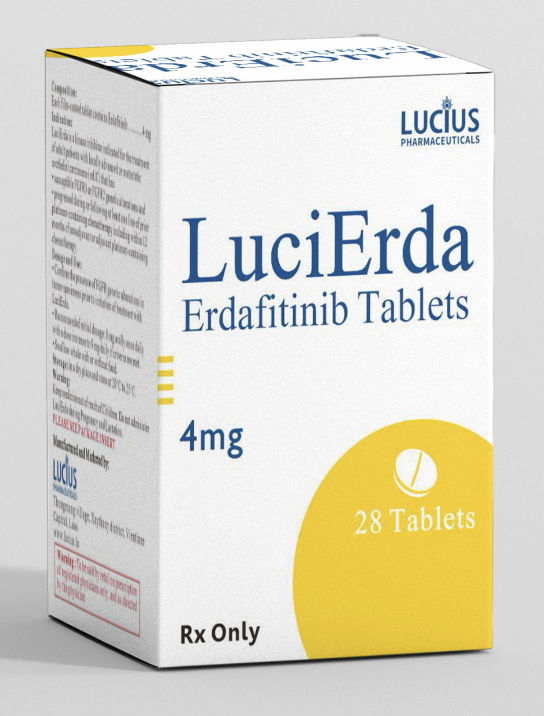 卢修斯lucius厄达替尼4mg(lucierda)Erdafitinib价格是多少？