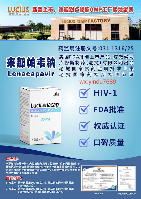 <strong>来那帕韦钠Lenacapavir</strong>